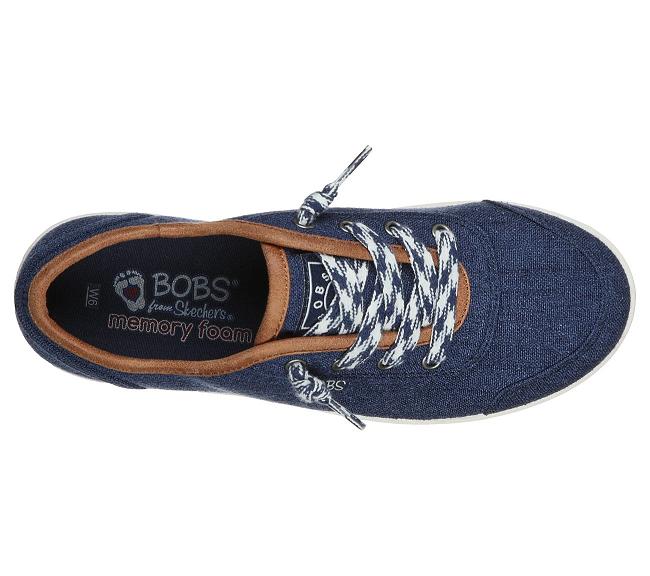 Zapatillas Skechers Mujer - Bobs B Cute Azul Marino AQEHP7984